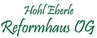 Logo - Reformhaus Hohl Eberle OG