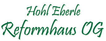 Logo - Reformhaus Hohl Eberle OG